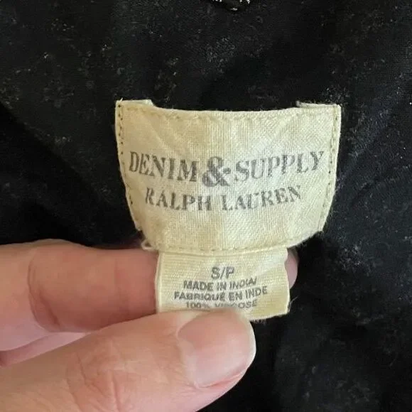 Denim & Supply Ralph Lauren Women Size S Ditsy Floral Mini Skater Babydoll Dress - Picture 3 of 16